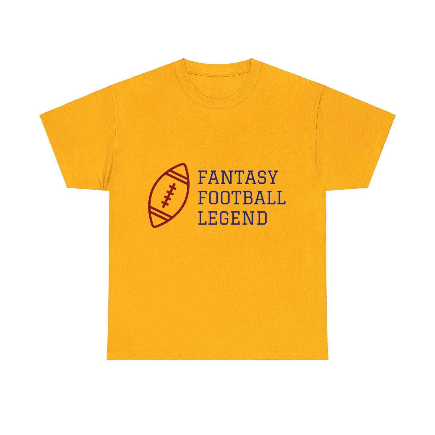 Unisex Heavy Cotton T-Shirt - Fantasy Football Legend (Express Delivery Available for USA Customers)