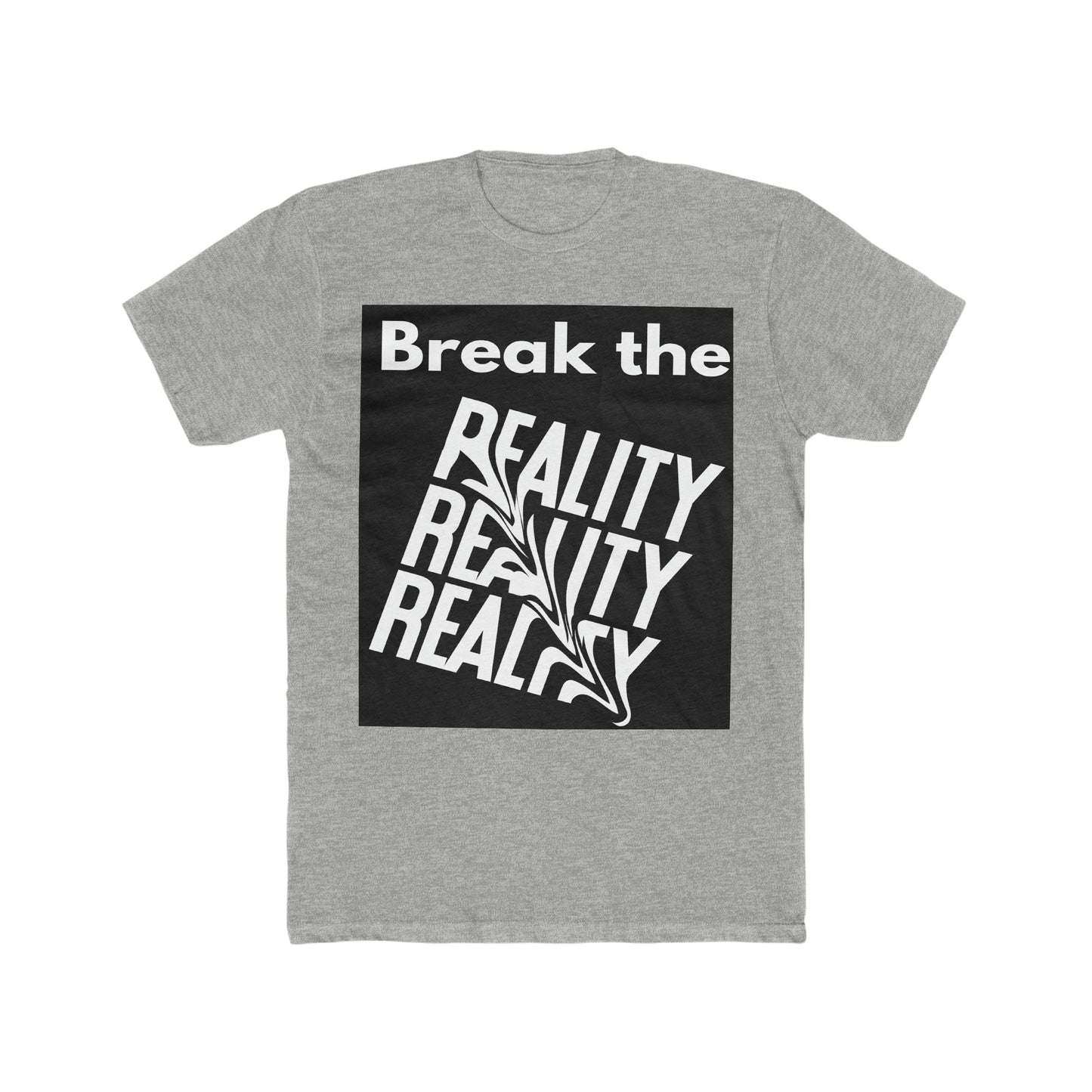 Break the Reality Background Men's T-Shirt
