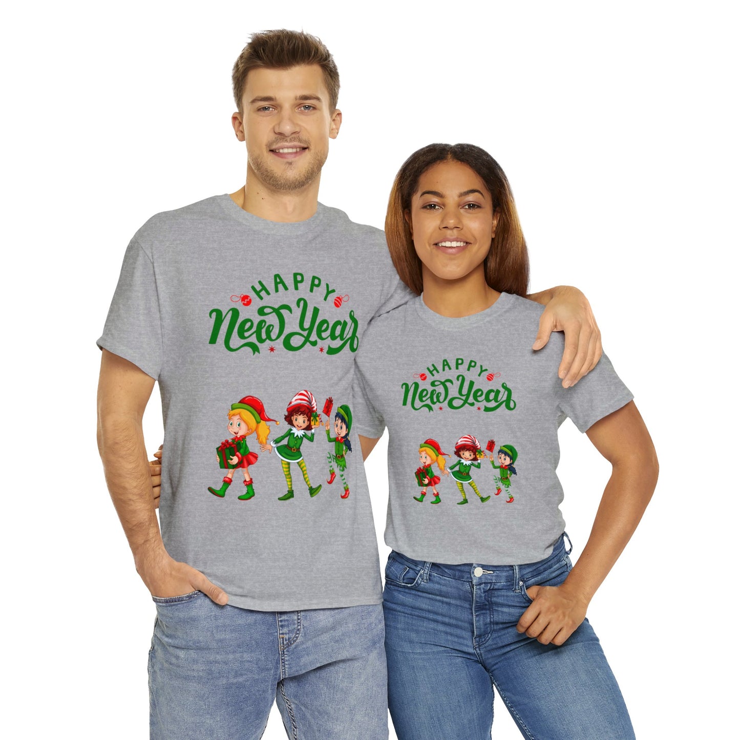 Unisex Heavy Cotton T-Shirt - New Year Irish Party