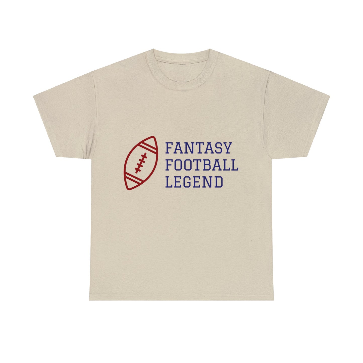 Unisex Heavy Cotton T-Shirt - Fantasy Football Legend (Express Delivery Available for USA Customers)