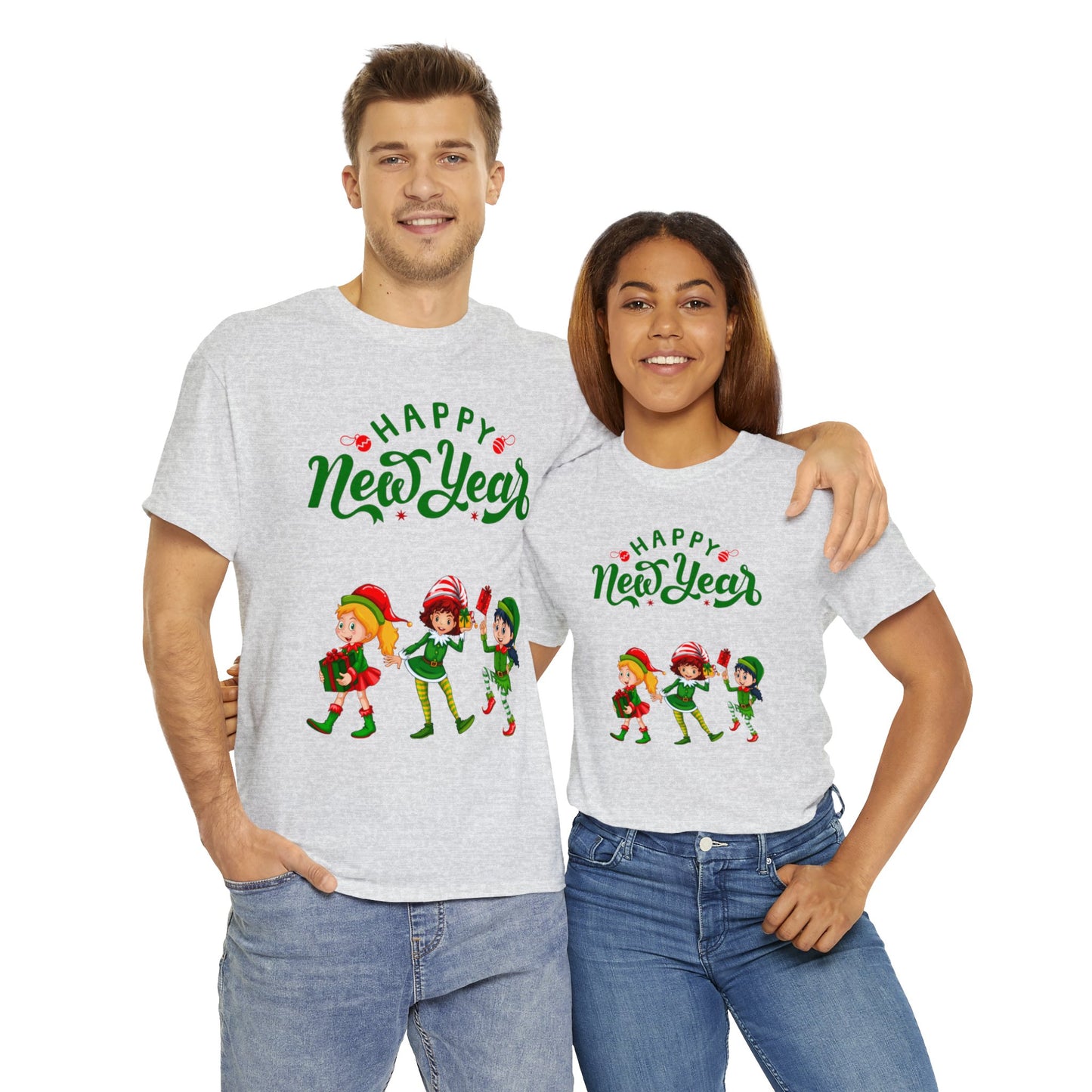 Unisex Heavy Cotton T-Shirt - New Year Irish Party