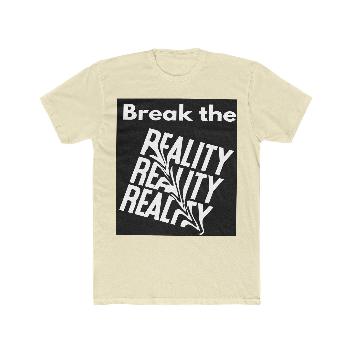 Break the Reality Background Men's T-Shirt