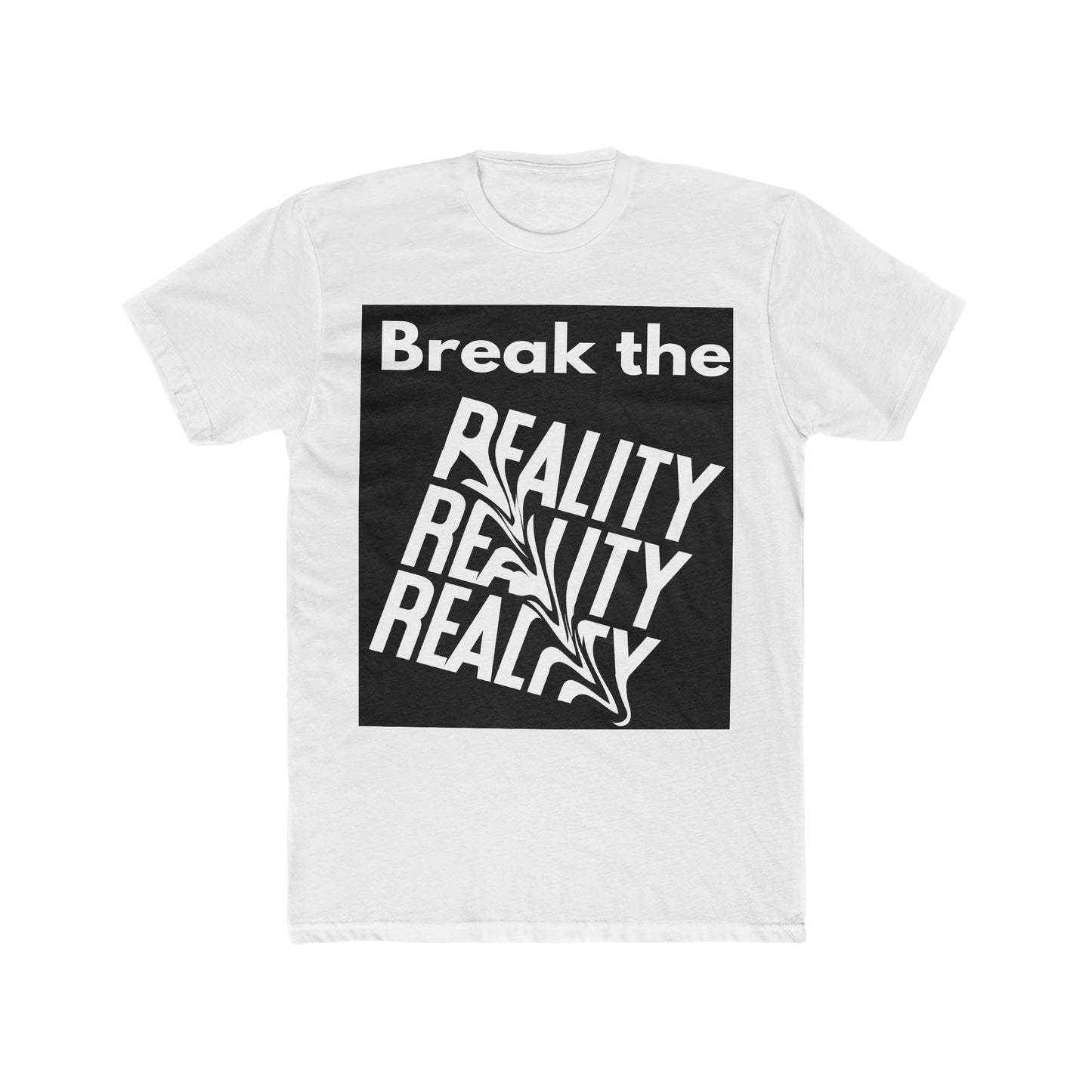 Break the Reality Background Men's T-Shirt