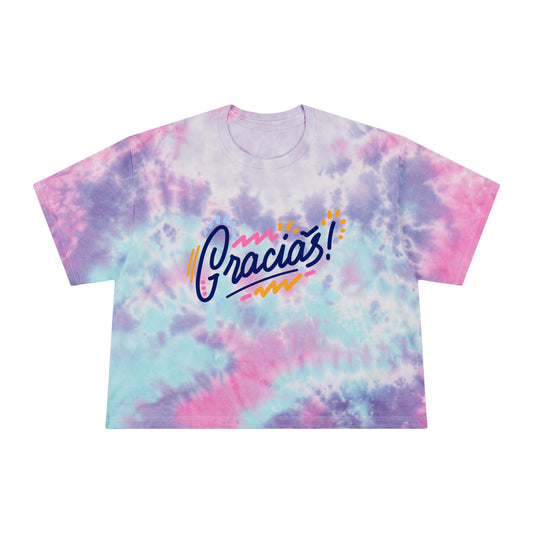 Gracias Tie-Dye Crop Tee — Women's Gracias Top