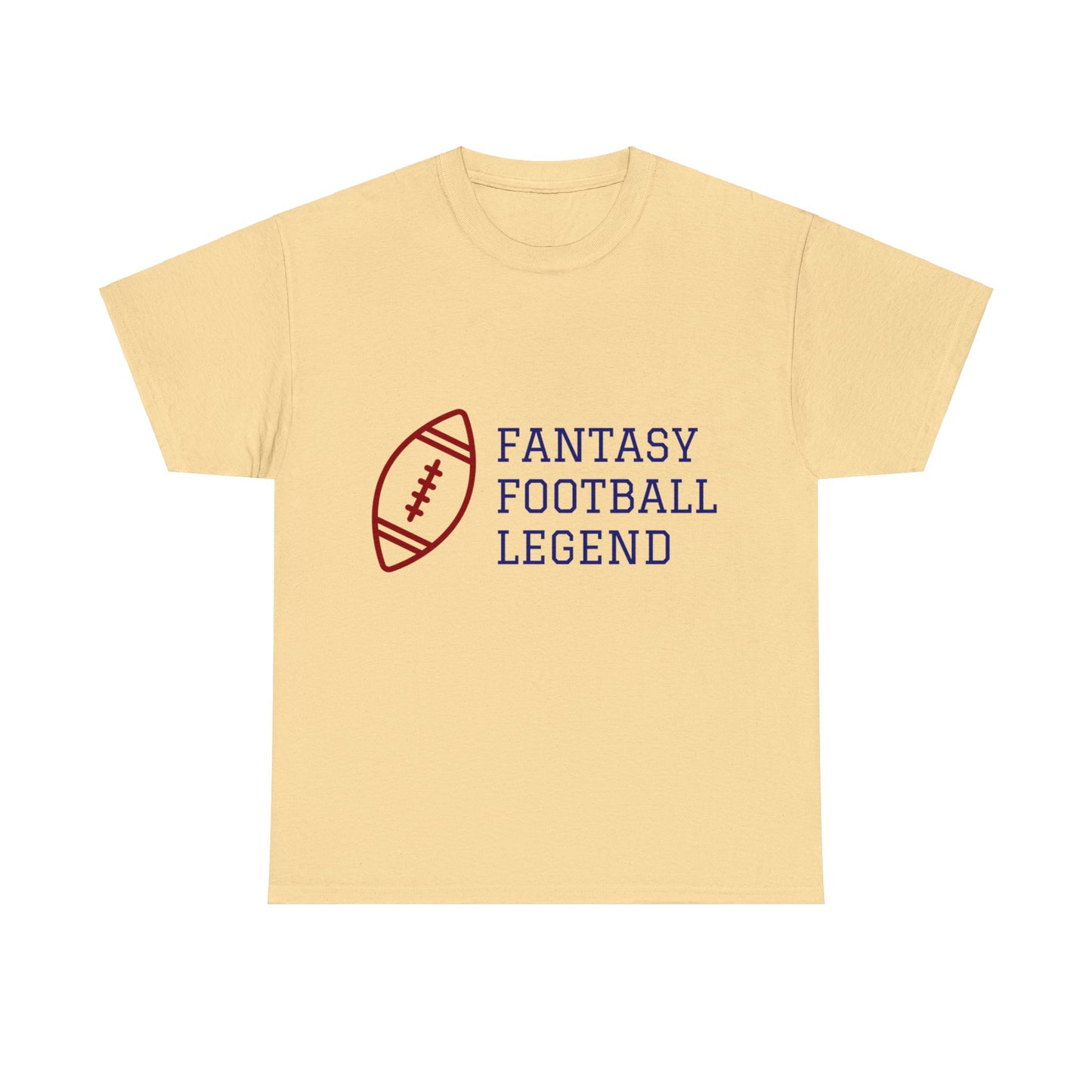 Unisex Heavy Cotton T-Shirt - Fantasy Football Legend (Express Delivery Available for USA Customers)