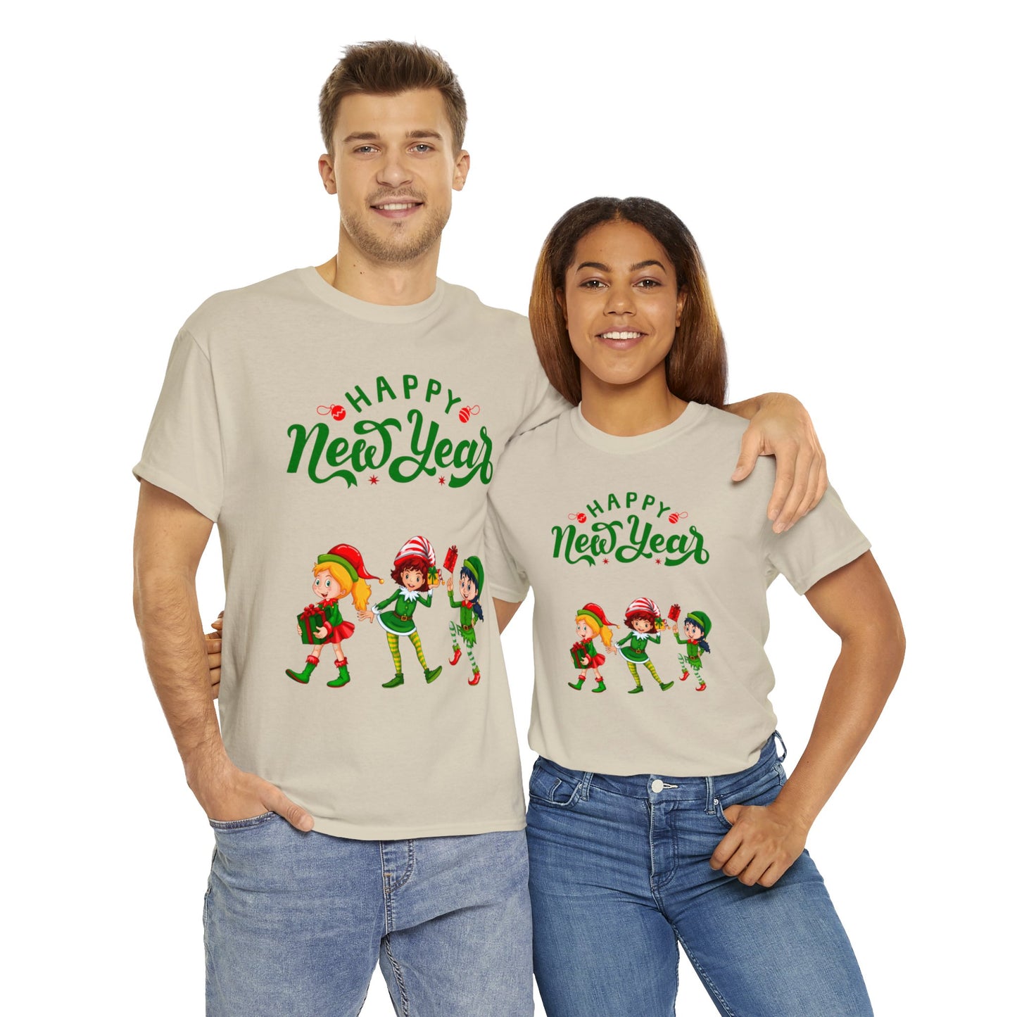 Unisex Heavy Cotton T-Shirt - New Year Irish Party