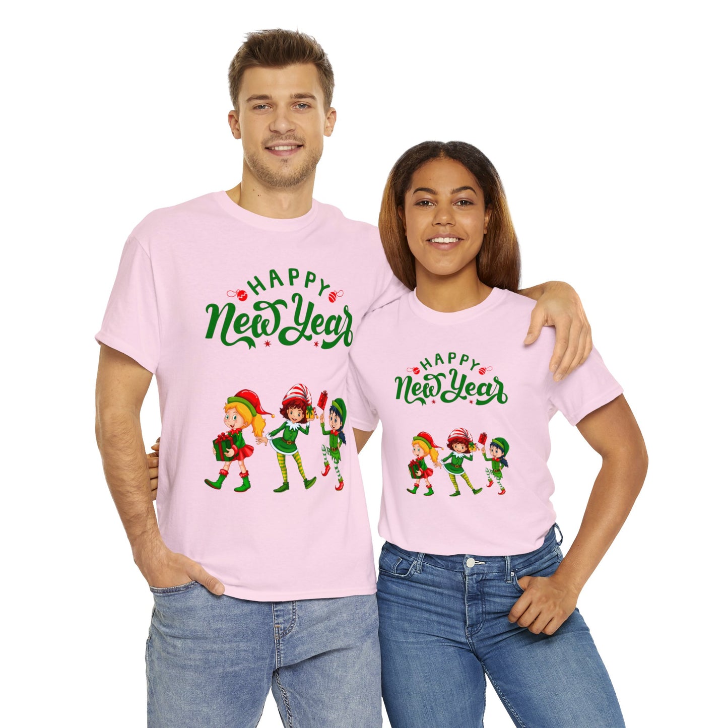 Unisex Heavy Cotton T-Shirt - New Year Irish Party