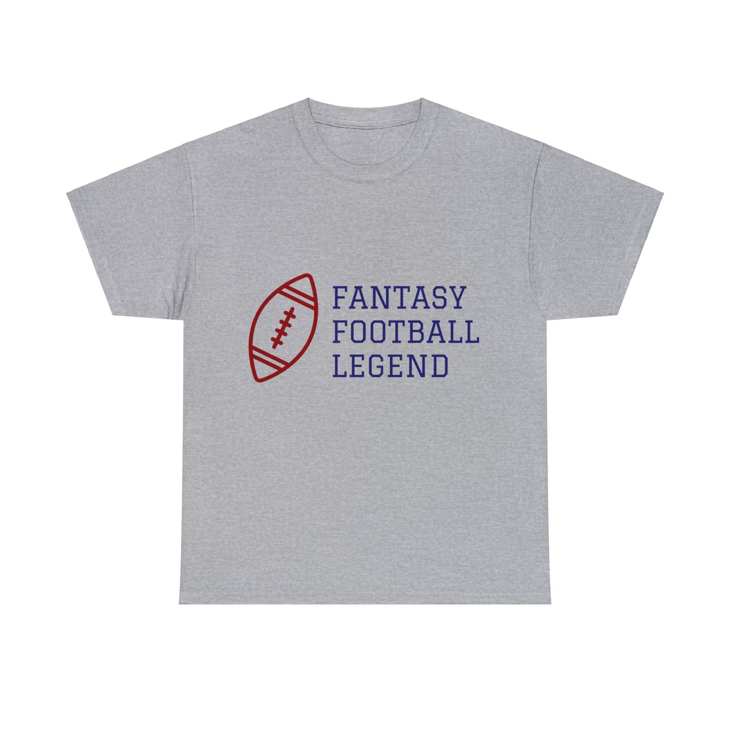 Unisex Heavy Cotton T-Shirt - Fantasy Football Legend (Express Delivery Available for USA Customers)