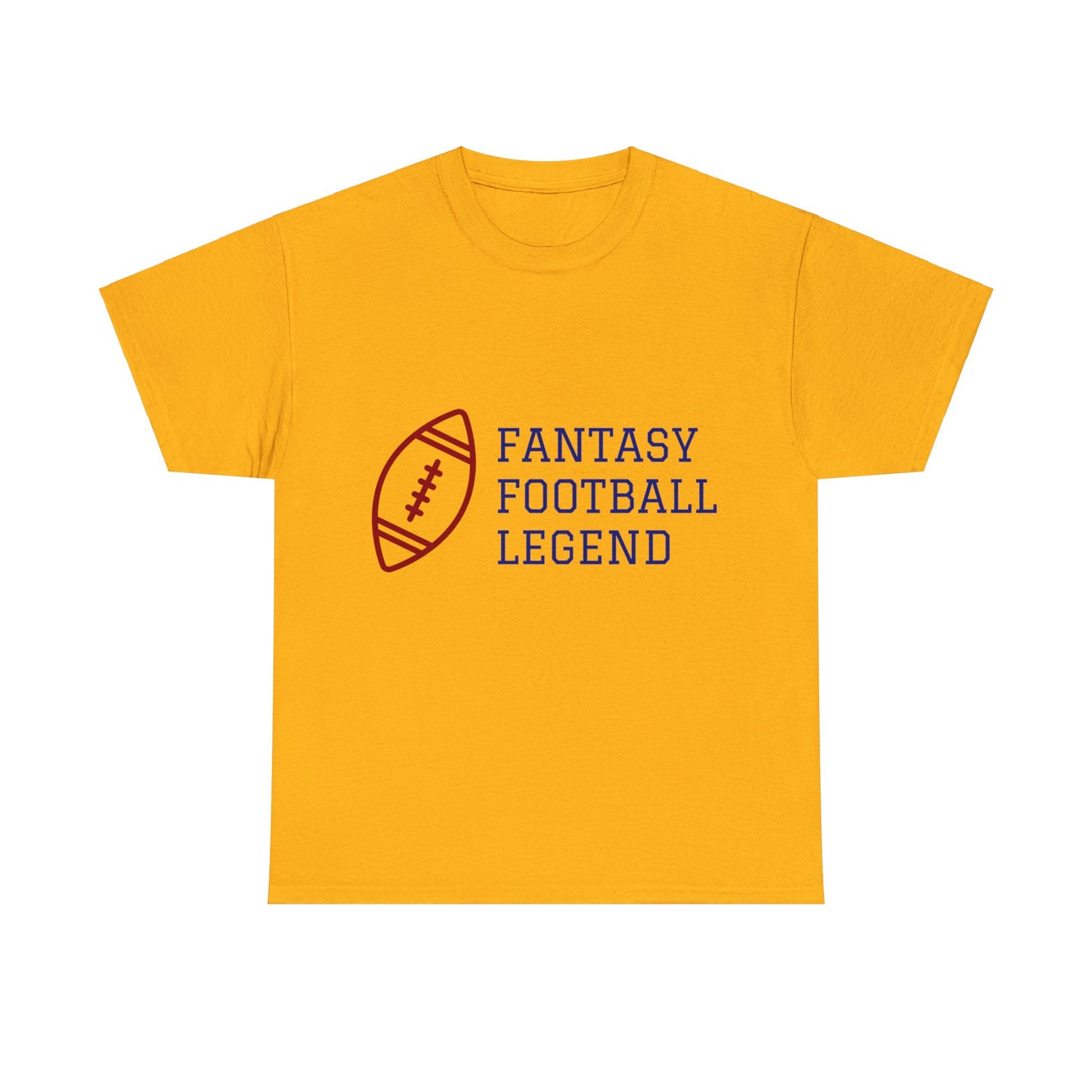 Unisex Heavy Cotton T-Shirt - Fantasy Football Legend  (Express Delivery Available for USA Customers)