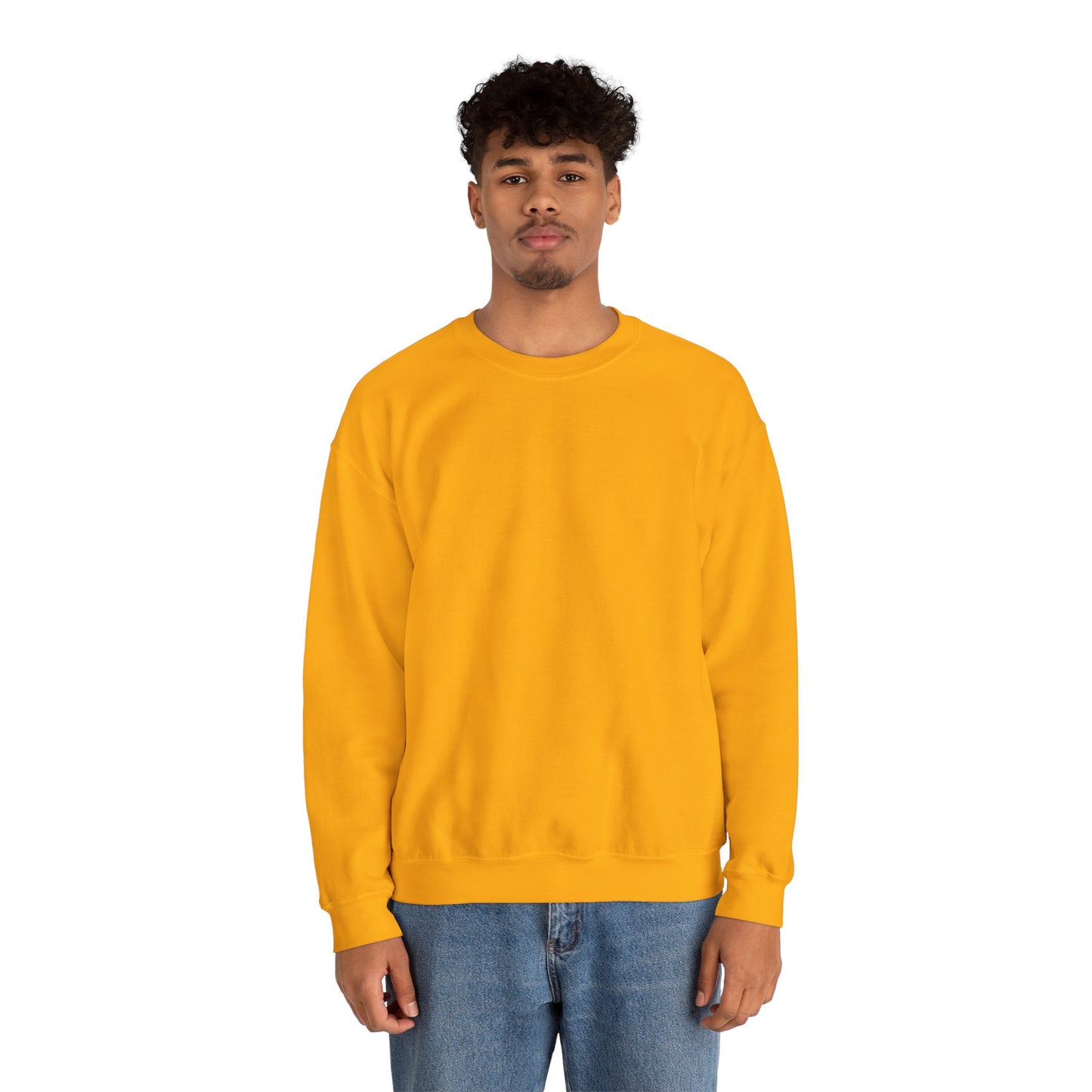 Unisex Plain Colors Heavy Blended Crewneck Sweatshirt (18 Colors Availiable to Choose)