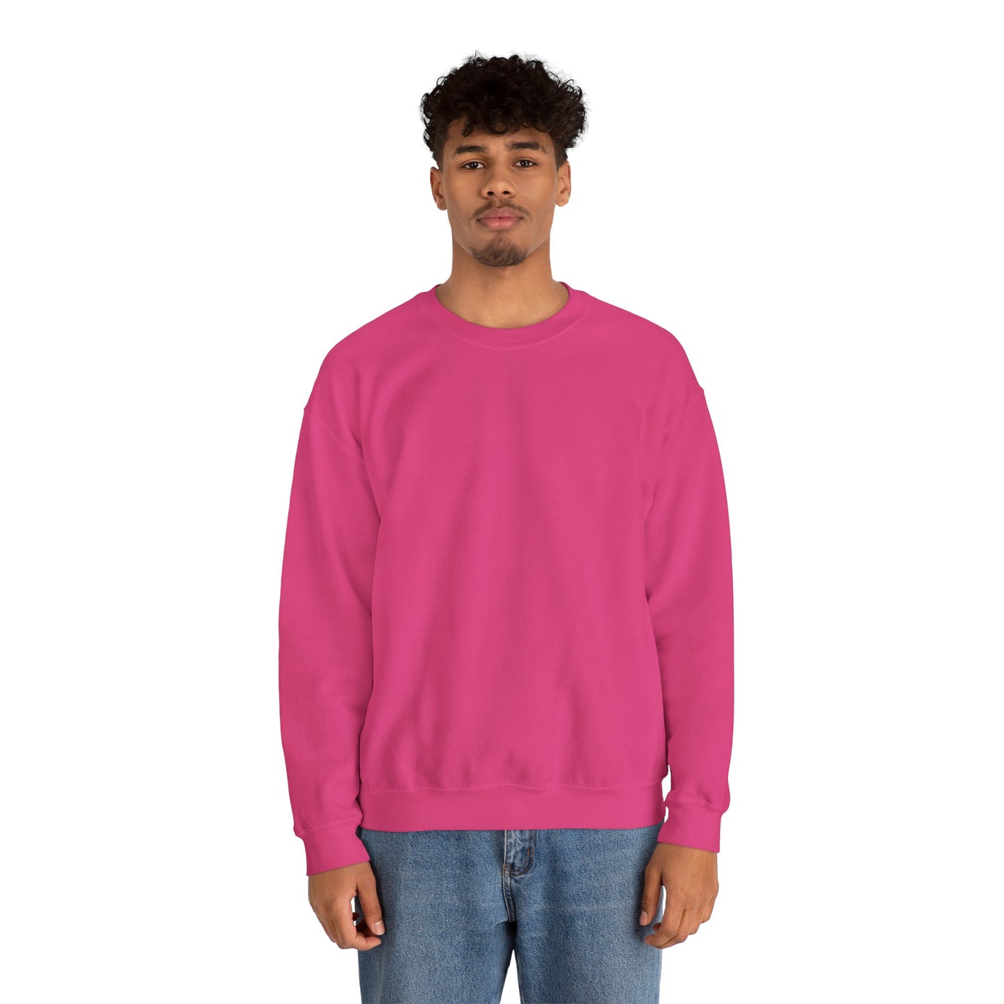 Unisex Plain Colors Heavy Blended Crewneck Sweatshirt (18 Colors Availiable to Choose)