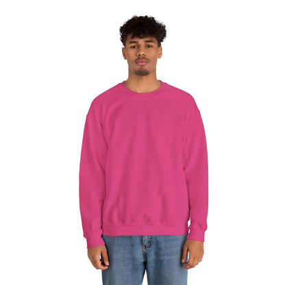 Unisex Plain Colors Heavy Blended Crewneck Sweatshirt (18 Colors Availiable to Choose)