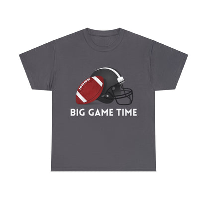 Unisex Heavy Cotton T-Shirt - Big Game Time (Express Delivery Available for USA Customers)