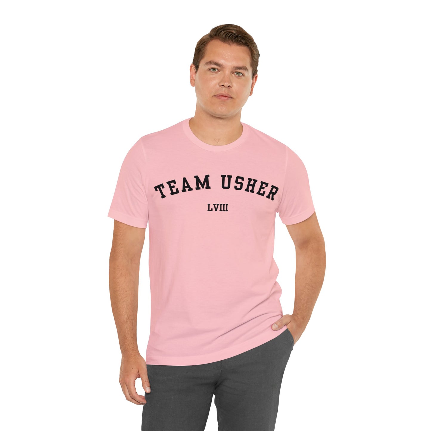 Team Usher LVIII Unisex T-Shirt (Express Delivery Available for USA Customers)