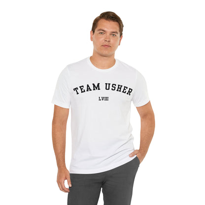 Team Usher LVIII Unisex T-Shirt (Express Delivery Available for USA Customers)