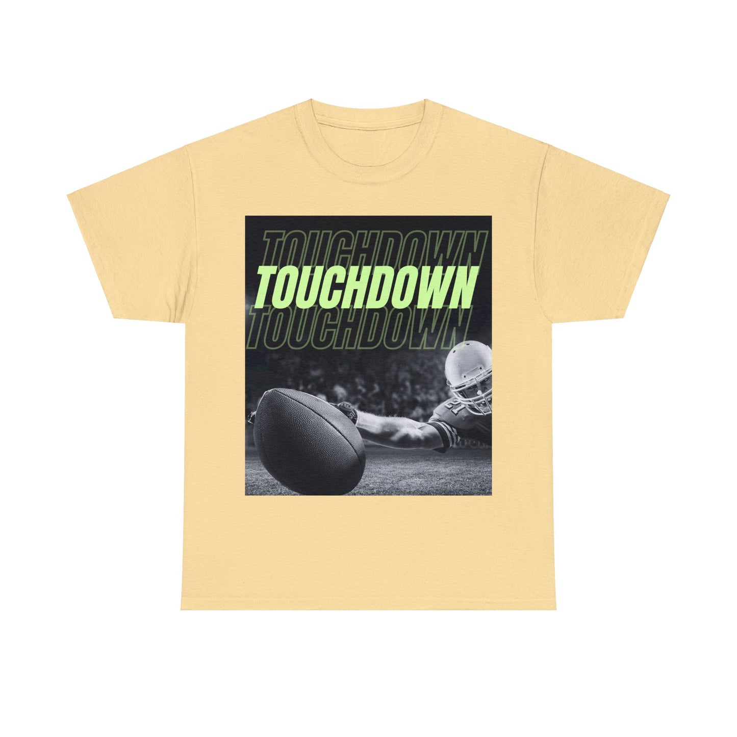 Unisex Heavy Cotton T-Shirt - Touch Down Graphics (Express Delivery Available for USA Customers)