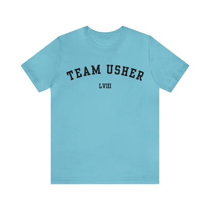 Team Usher LVIII Unisex T-Shirt (Express Delivery Available for USA Customers)