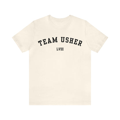 Team Usher LVIII Unisex T-Shirt (Express Delivery Available for USA Customers)