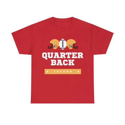 Unisex Heavy Cotton T-Shirt - Quarterback Legend (Express Delivery Available for USA Customers)