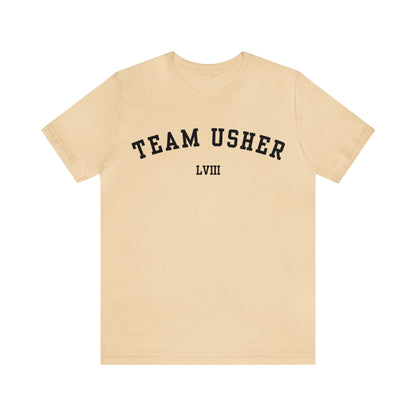 Team Usher LVIII Unisex T-Shirt (Express Delivery Available for USA Customers)