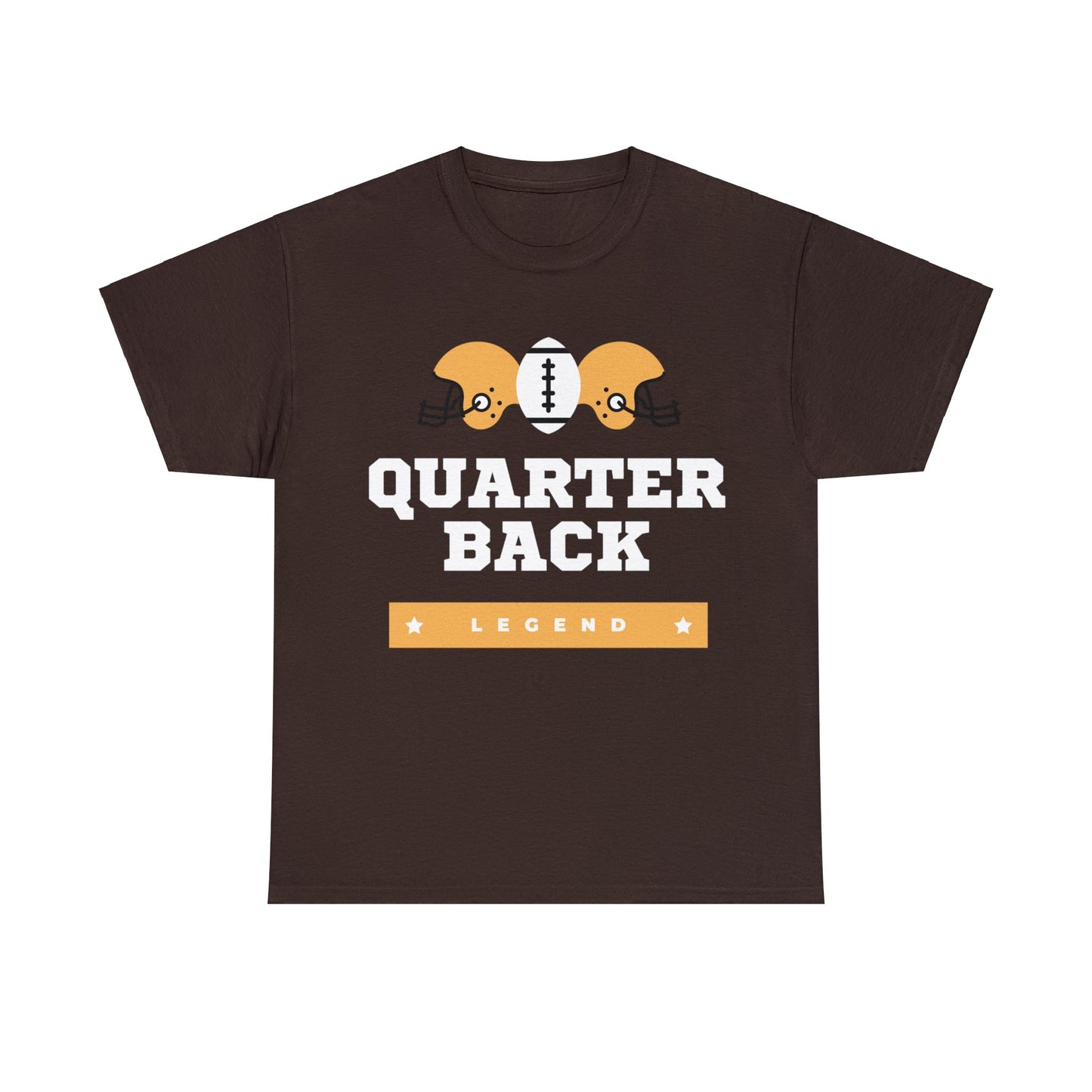 Unisex Heavy Cotton T-Shirt - Quarterback Legend (Express Delivery Available for USA Customers)