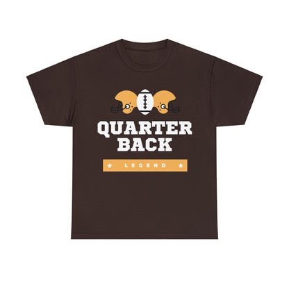 Unisex Heavy Cotton T-Shirt - Quarterback Legend (Express Delivery Available for USA Customers)