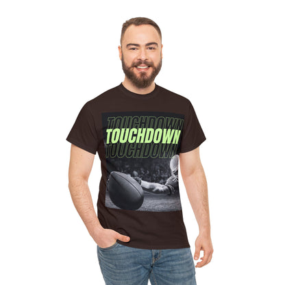 Unisex Heavy Cotton T-Shirt - Touch Down Graphics (Express Delivery Available for USA Customers)