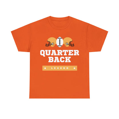 Unisex Heavy Cotton T-Shirt - Quarterback Legend (Express Delivery Available for USA Customers)