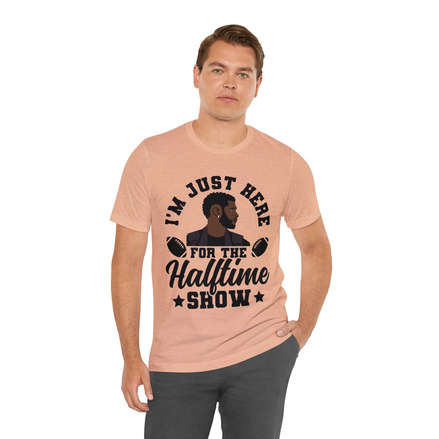 I Am Just Here For The Usher Half Time Show 2024 Unisex T-Shirt (Express Delivery Available for USA Customers)