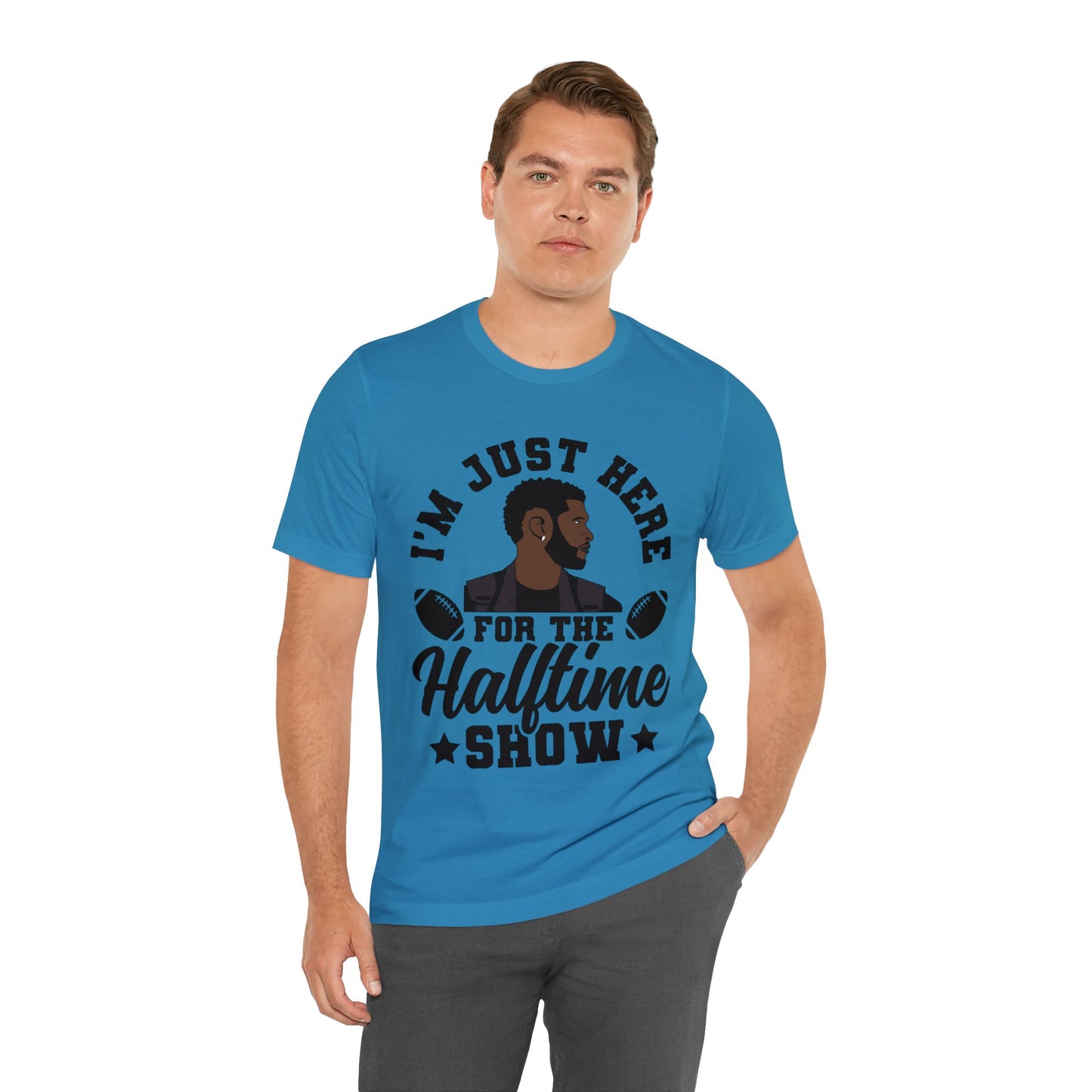 I Am Just Here For The Usher Half Time Show 2024 Unisex T-Shirt (Express Delivery Available for USA Customers)