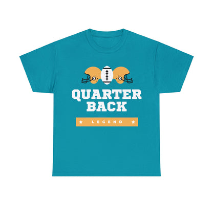 Unisex Heavy Cotton T-Shirt - Quarterback Legend (Express Delivery Available for USA Customers)