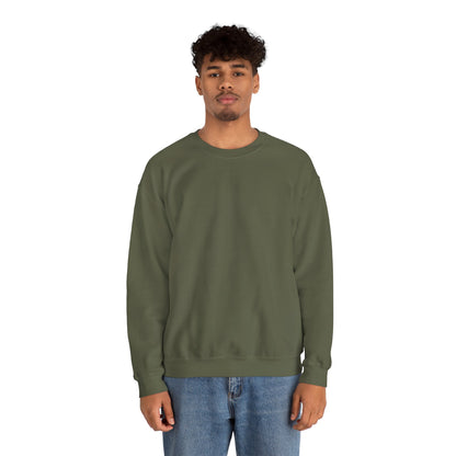 Unisex Plain Colors Heavy Blended Crewneck Sweatshirt (18 Colors Availiable to Choose)