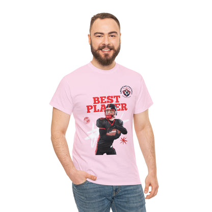 Unisex Heavy Cotton T-Shirt - Best Player Football (Express Delivery Available for USA Customers)