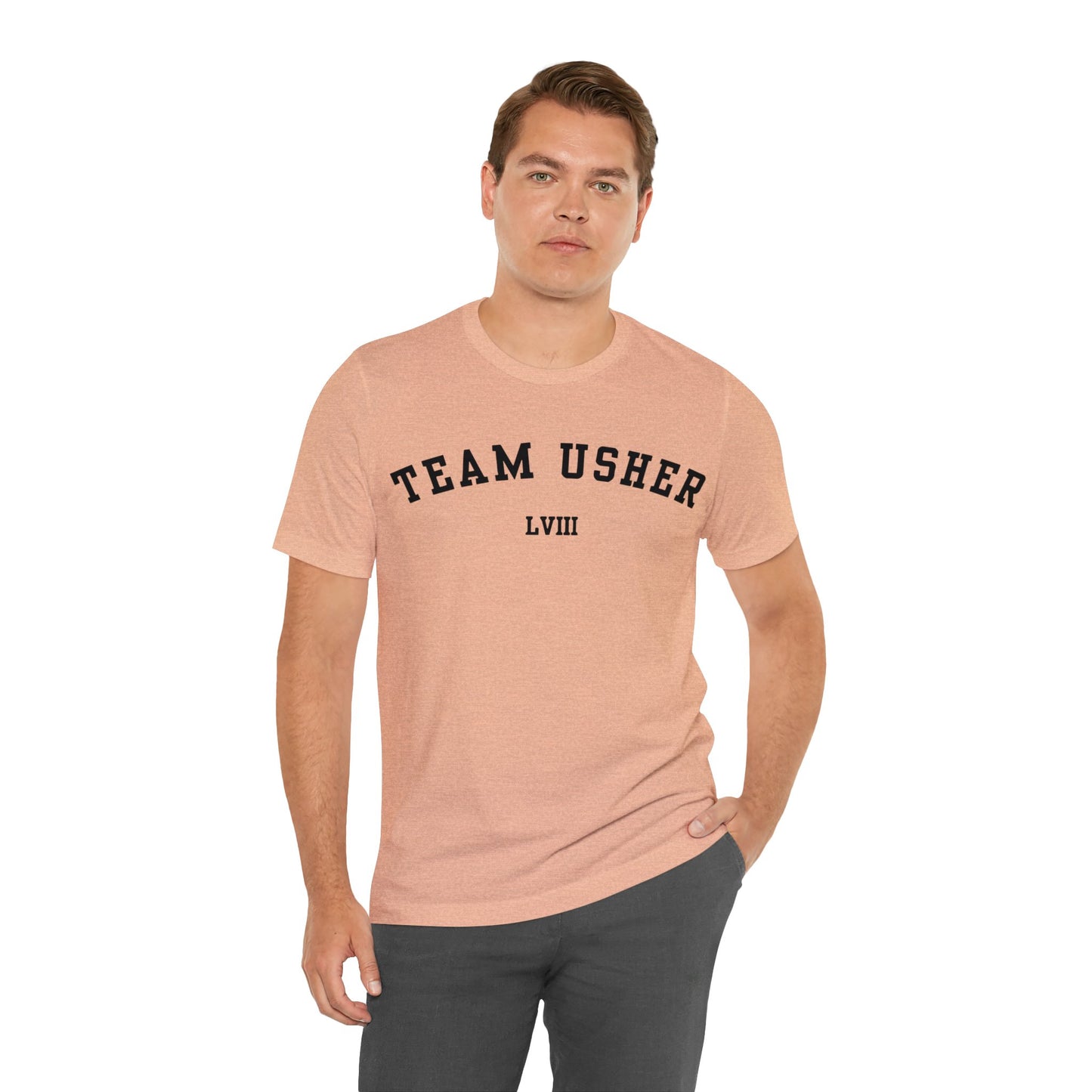 Team Usher LVIII Unisex T-Shirt (Express Delivery Available for USA Customers)