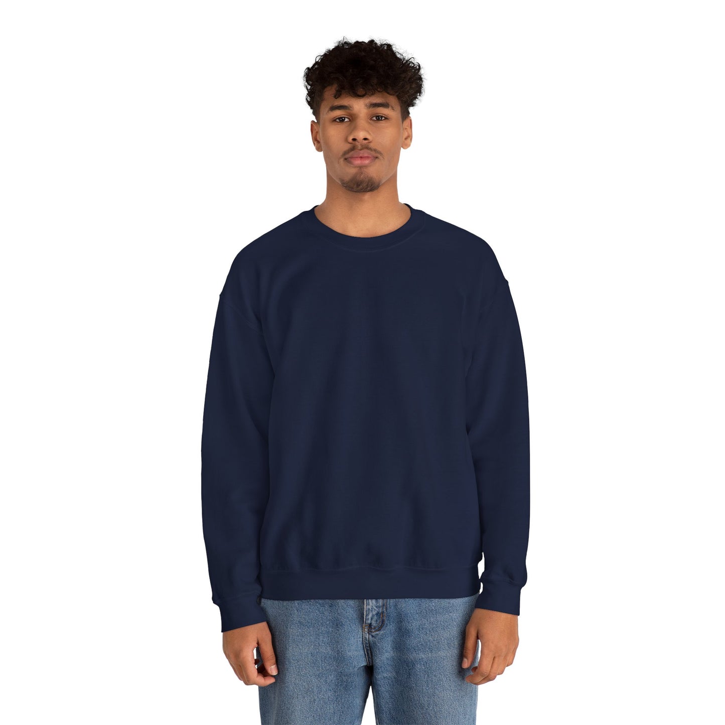 Unisex Plain Colors Heavy Blended Crewneck Sweatshirt (18 Colors Availiable to Choose)