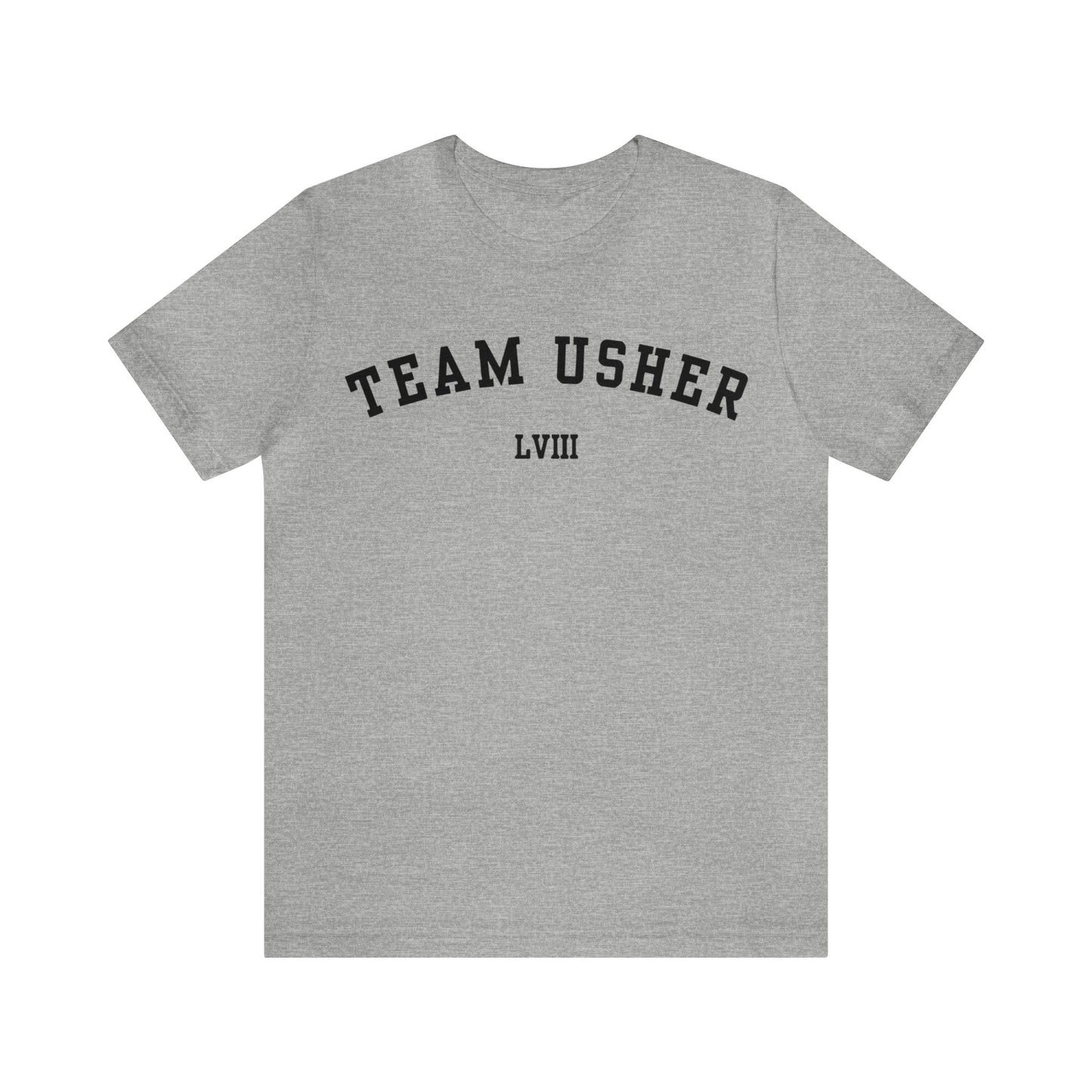 Team Usher LVIII Unisex T-Shirt (Express Delivery Available for USA Customers)