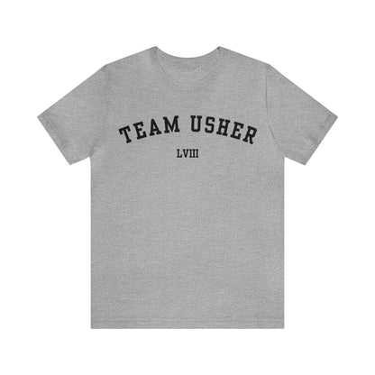 Team Usher LVIII Unisex T-Shirt (Express Delivery Available for USA Customers)