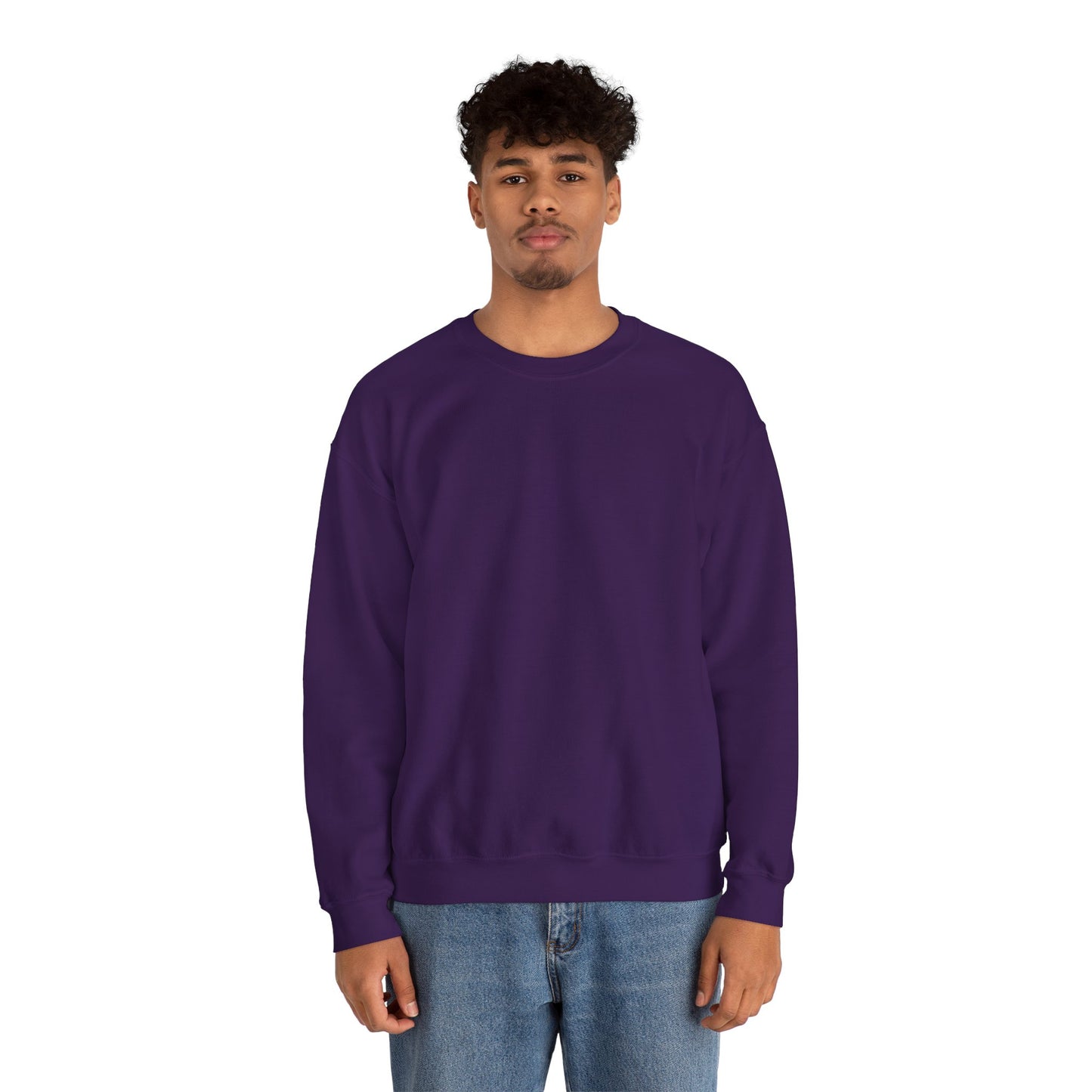 Unisex Plain Colors Heavy Blended Crewneck Sweatshirt (18 Colors Availiable to Choose)