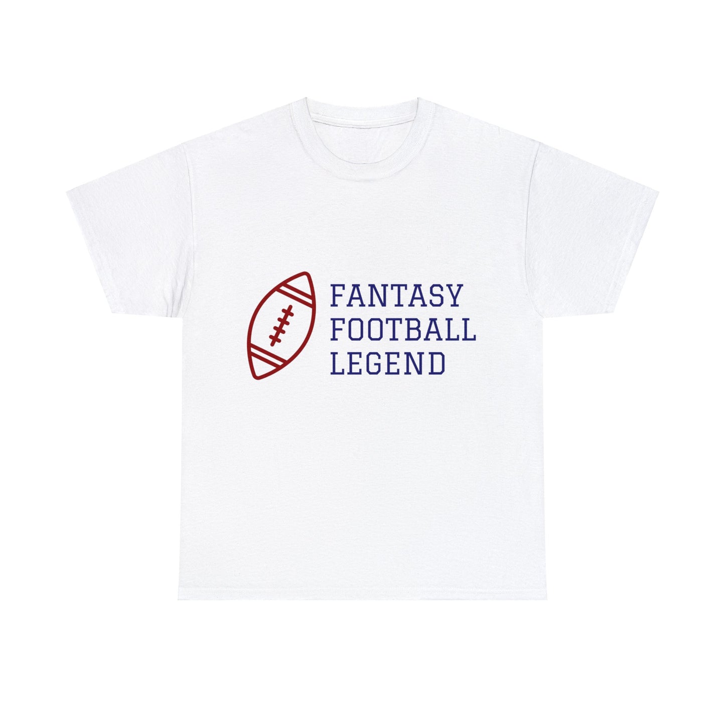 Unisex Heavy Cotton T-Shirt - Fantasy Football Legend  (Express Delivery Available for USA Customers)