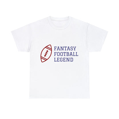 Unisex Heavy Cotton T-Shirt - Fantasy Football Legend  (Express Delivery Available for USA Customers)