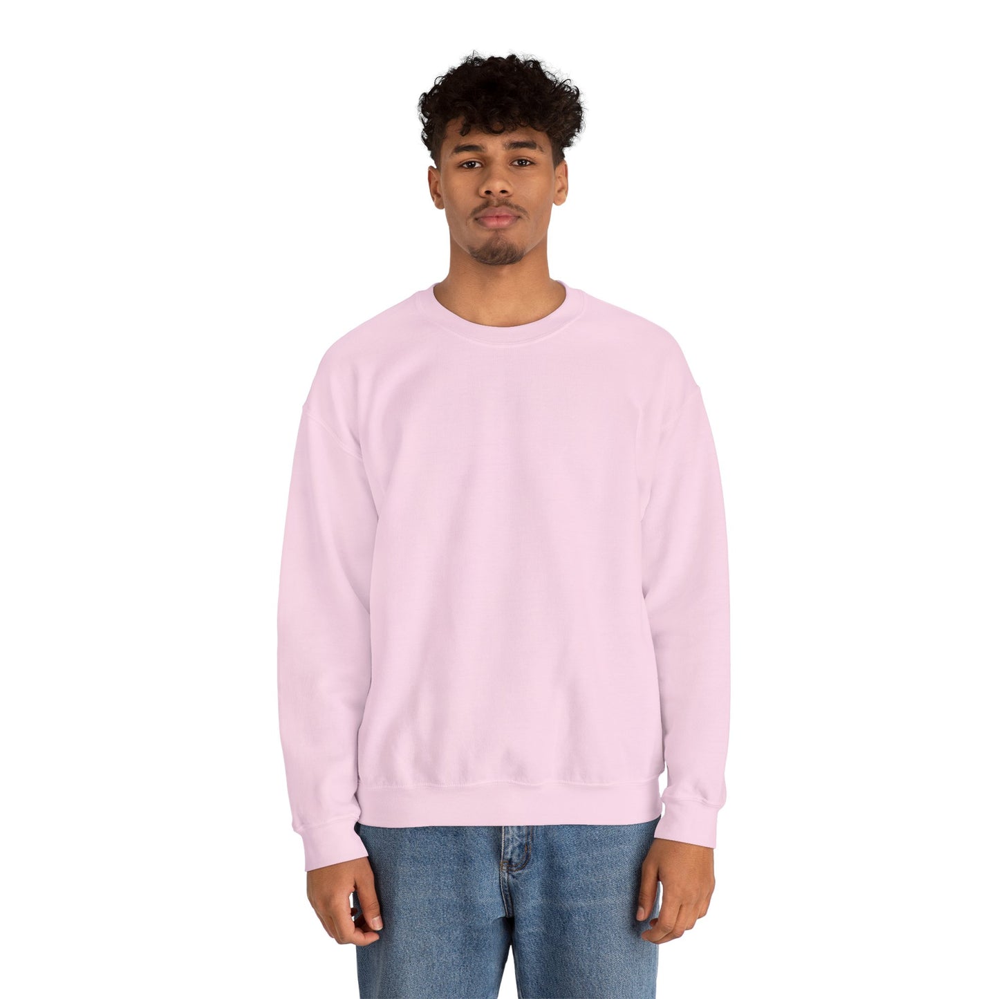 Unisex Plain Colors Heavy Blended Crewneck Sweatshirt (18 Colors Availiable to Choose)