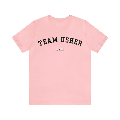 Team Usher LVIII Unisex T-Shirt (Express Delivery Available for USA Customers)