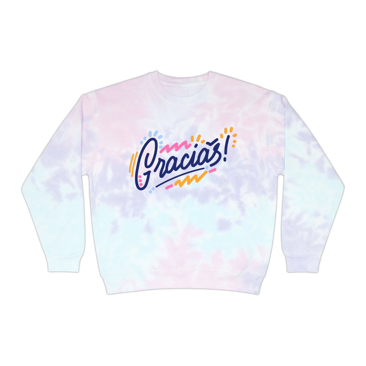 Unisex Tie-Dye Sweatshirt - Gracias