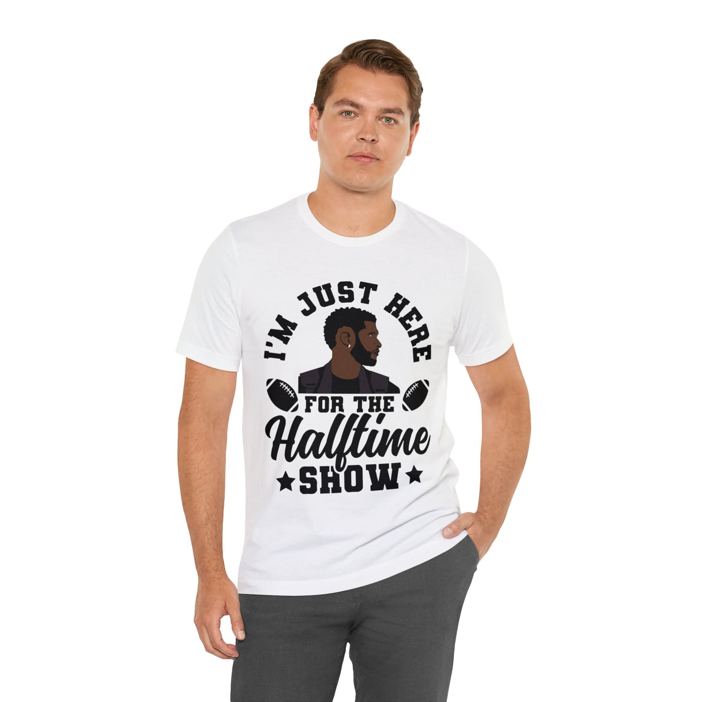 I Am Just Here For The Usher Half Time Show 2024 Unisex T-Shirt (Express Delivery Available for USA Customers)