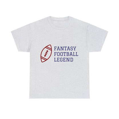 Unisex Heavy Cotton T-Shirt - Fantasy Football Legend  (Express Delivery Available for USA Customers)