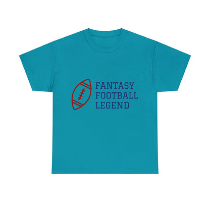 Unisex Heavy Cotton T-Shirt - Fantasy Football Legend  (Express Delivery Available for USA Customers)