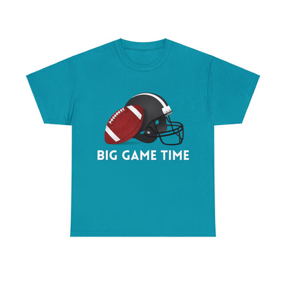 Unisex Heavy Cotton T-Shirt - Big Game Time (Express Delivery Available for USA Customers)