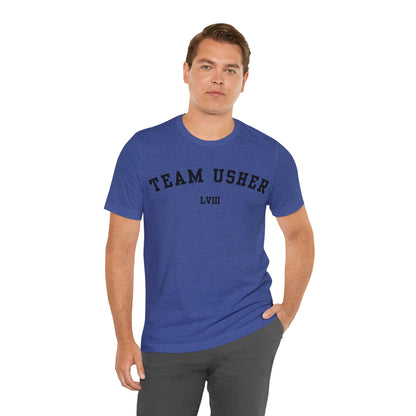 Team Usher LVIII Unisex T-Shirt (Express Delivery Available for USA Customers)