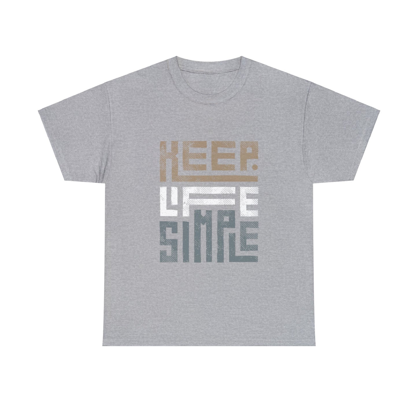 Unisex Heavy Cotton T-Shirt - Keep Life Simple