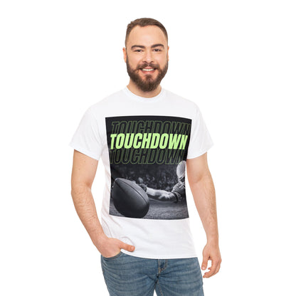 Unisex Heavy Cotton T-Shirt - Touch Down Graphics (Express Delivery Available for USA Customers)